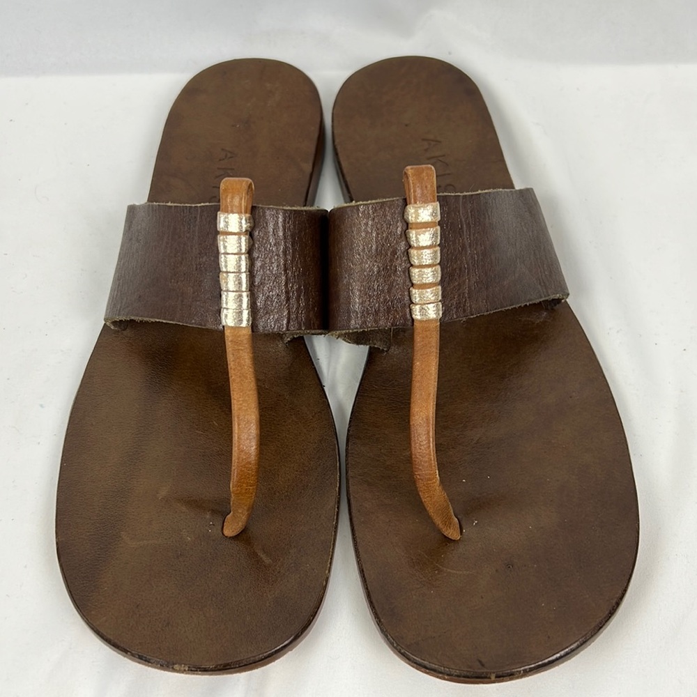 AKiS Ada leather sandal, leather sole, handmade by Turkish and American artisans